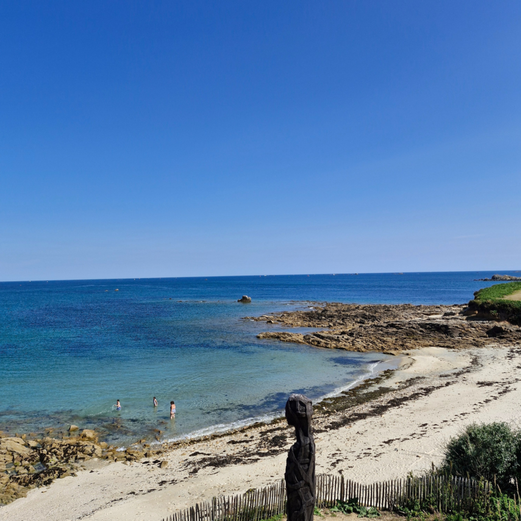 Plage Sainte-Anne à Saint-Pol-de-Léon, Finistère Nord