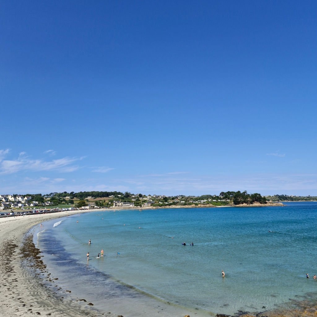 Plage Sainte-Anne à Saint-Pol-de-Léon, Finistère Nord