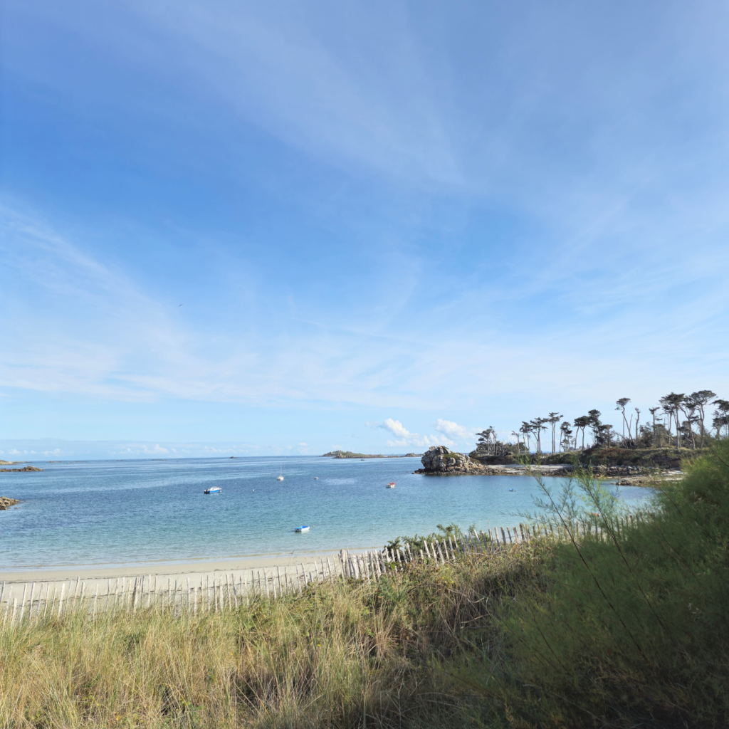 Plage des Jacobins, Perharidy, Finistère Nord, Roscoff