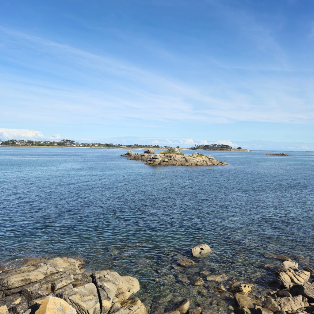 Plage des Jacobins, Perharidy, Finistère Nord, Roscoff