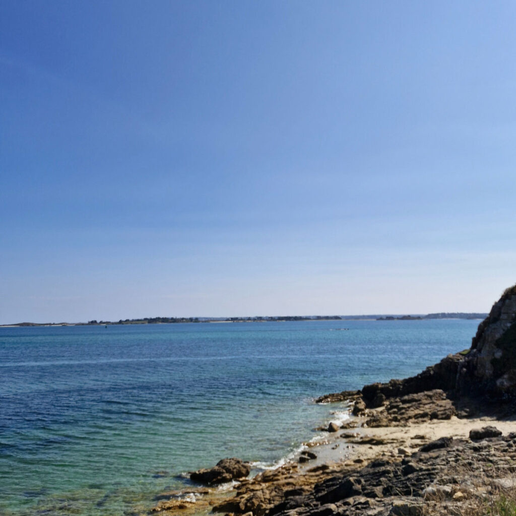 Plage Sainte-Anne depuis l'Îlot Saint-Pol-de-Léon