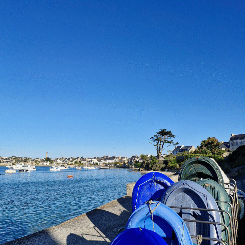 Ile de Batz, bourg et son port