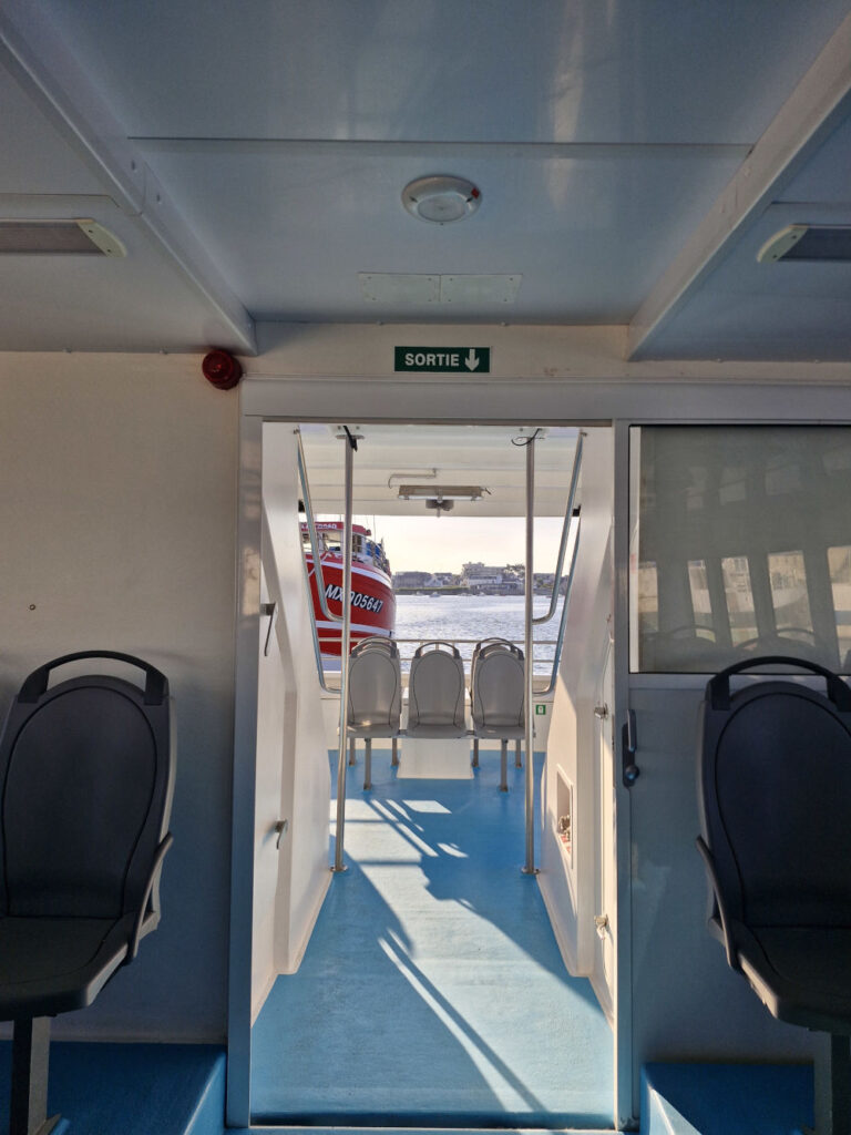 Ile de Batz, dans le bateau