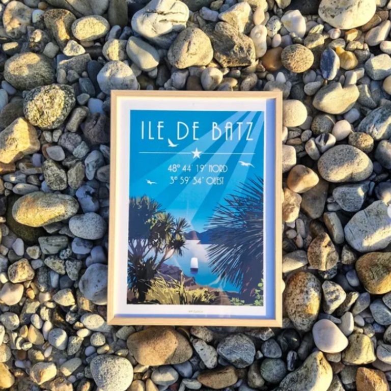 Affiche Riv Gauch Ile de Batz