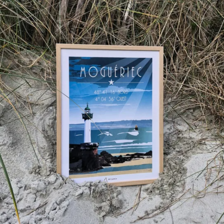 Affiche Riv Gauch Port de Moguériec